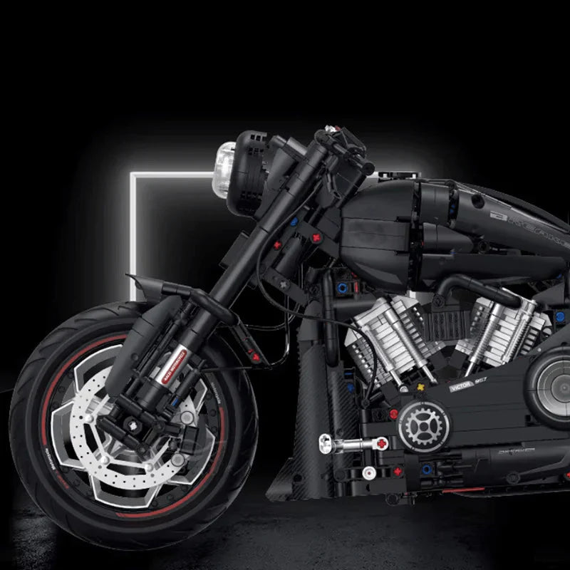 Harley-Davidson V-Rod Custom Shadow | 2049pcs