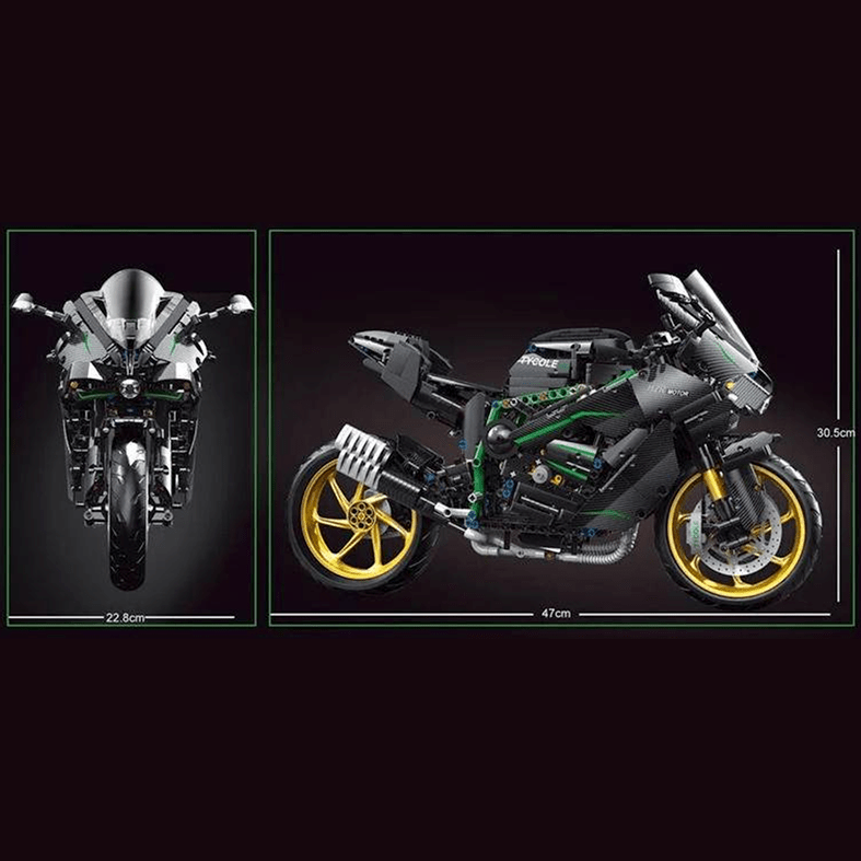Kawasaki Ninja H2R | 1858pcs