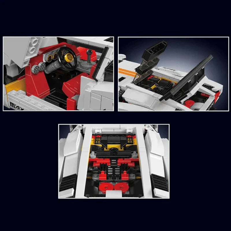 Lamborghini Countach Remote Controlled 1383pcs
