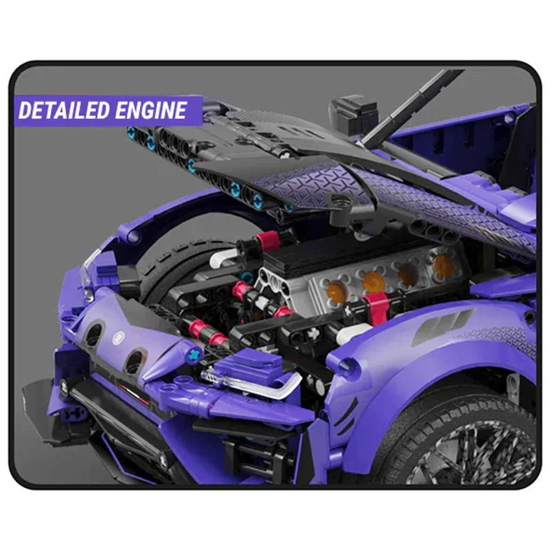 Lamborghini Urus Satin Purple 2374pcs