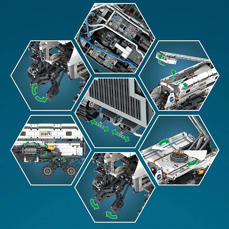 Mars Explorer Vehicle | 1608pcs