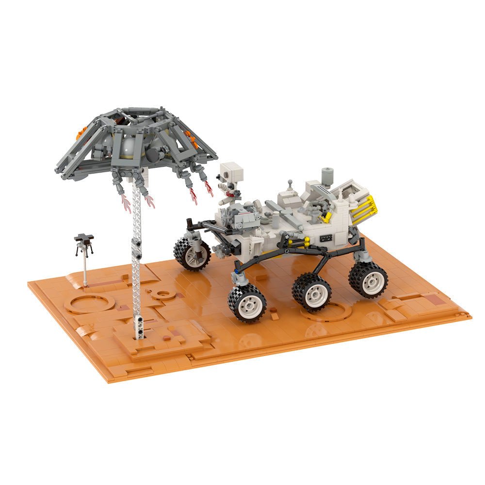 Mars Rover with Mars Base | 1621pcs