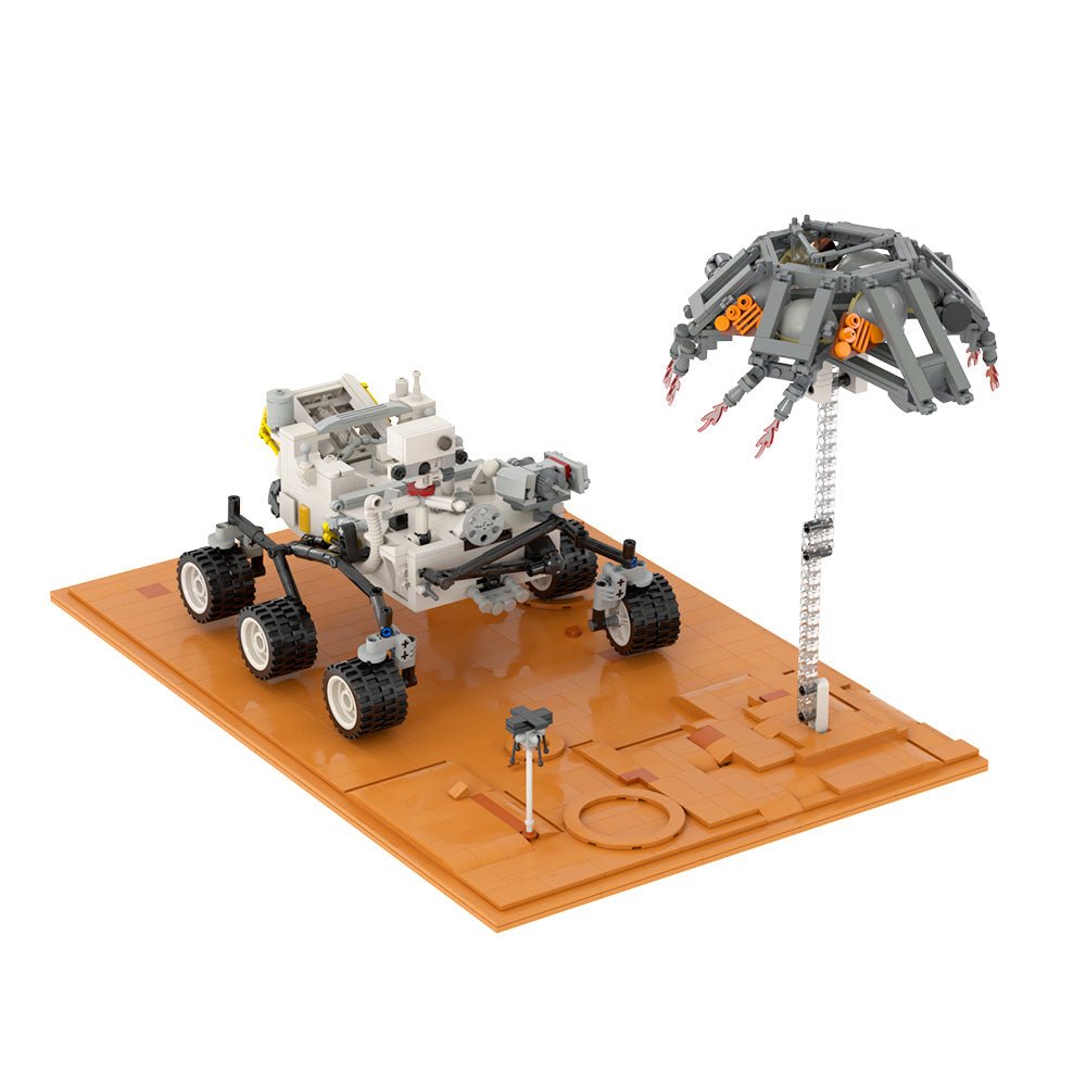 Mars Rover with Mars Base | 1621pcs