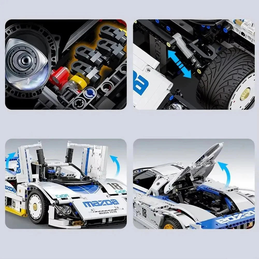 Mazda 787B 1796pcs