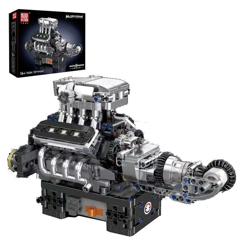 MCL Supercar V8 Engine | 737pcs