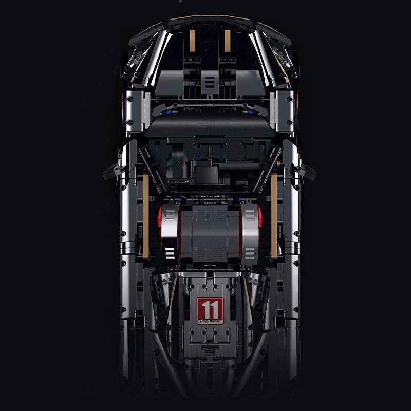 McLaren 720s Black | 3657pcs