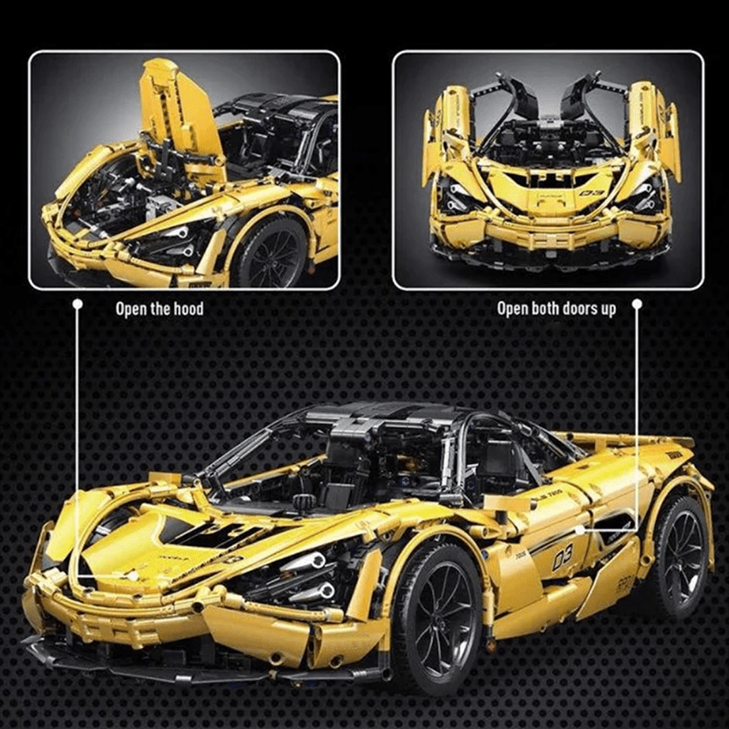 McLaren 720s Yellow | 3149pcs
