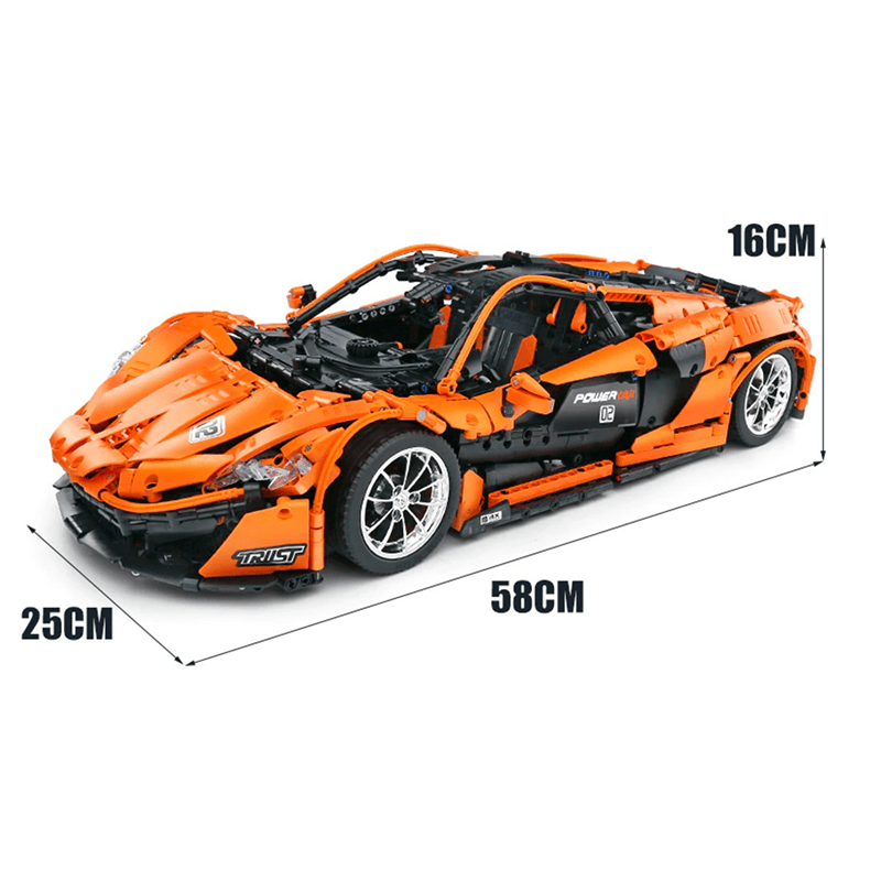McLaren P1 Orange | 3228pcs
