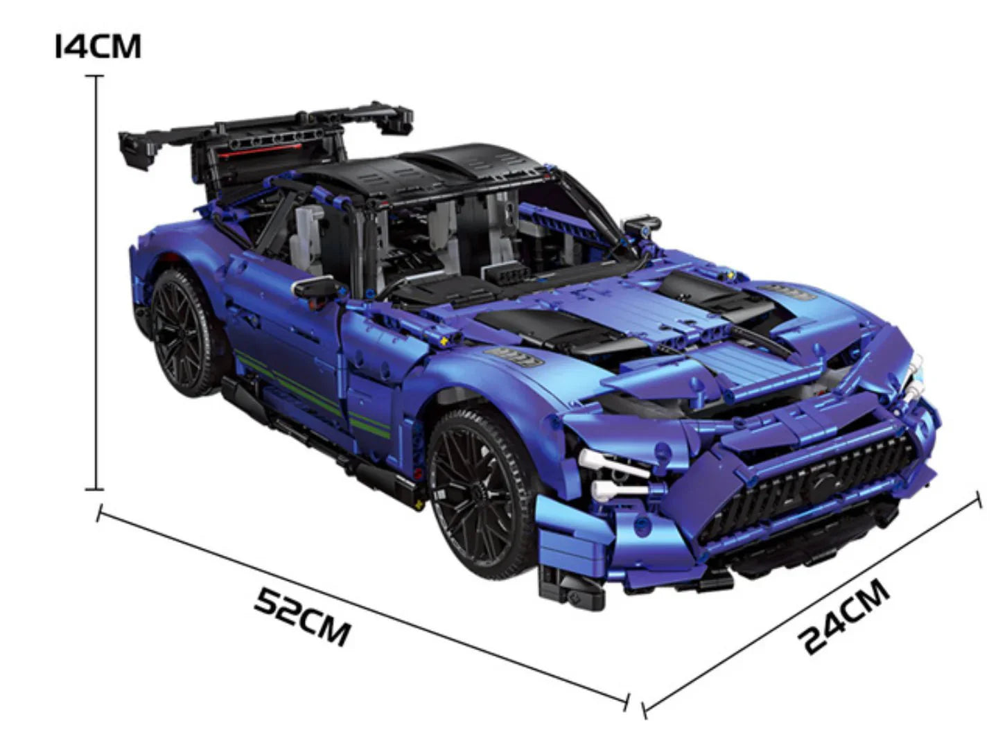 Mercedes-Benz AMG GT R Blue 2885pcs