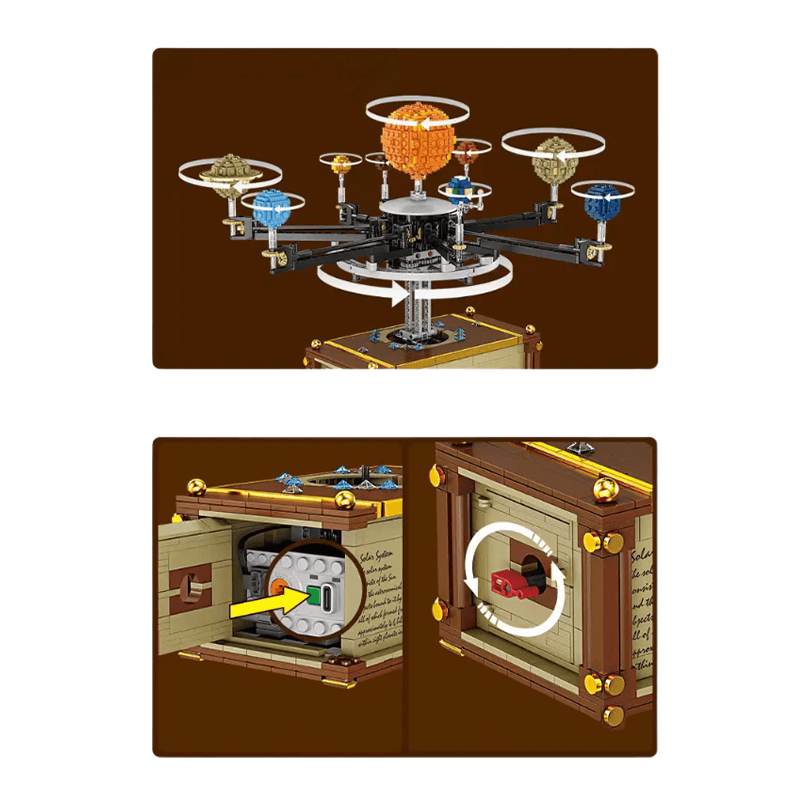 Motorised Solar System | 1468pcs