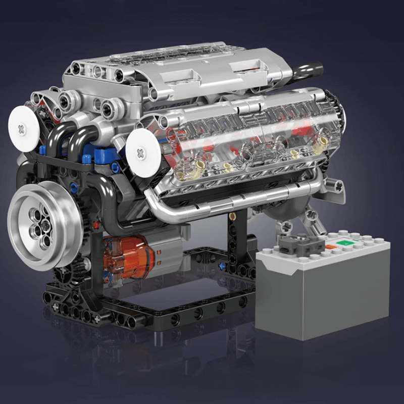 Motorised V8 Muscle Engine | 534pcs