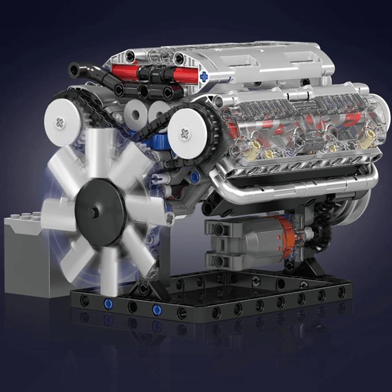 Motorised V8 Muscle Engine | 534pcs
