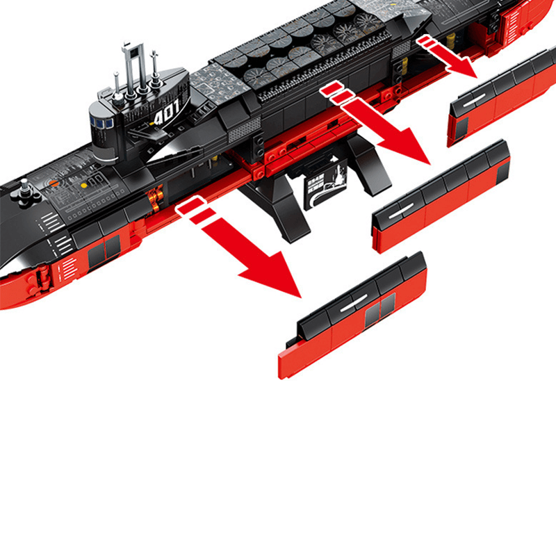 Nuclear Submarine | 995pcs