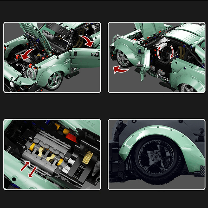 Porsche 911 964 Widebody 2434pcs