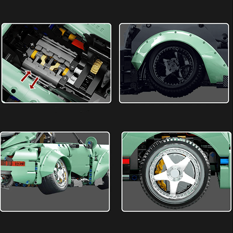 Porsche 911 964 Widebody 2434pcs