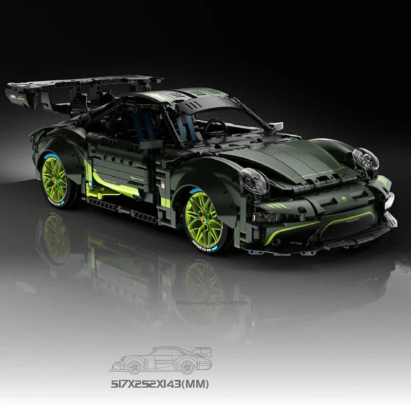 Porsche 911 991 Widebody green 2258pcs