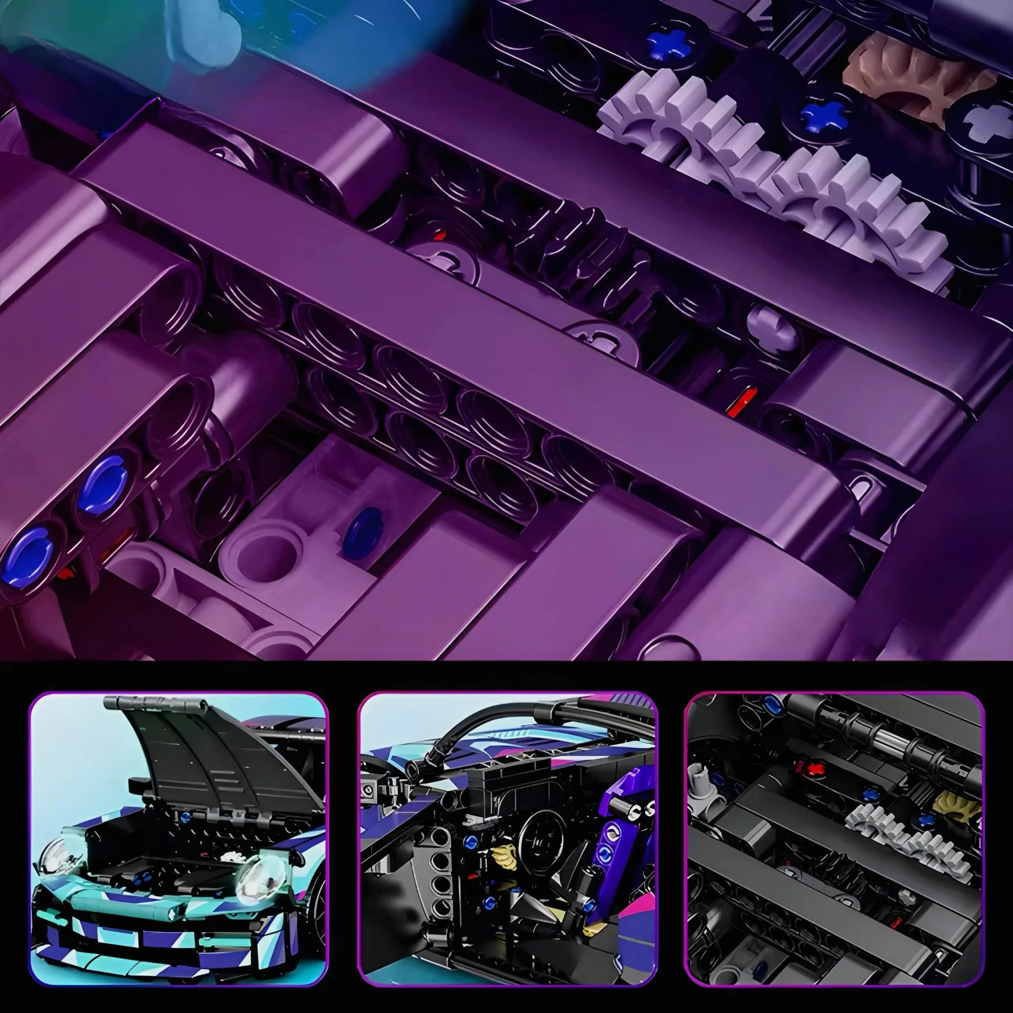 Porsche 911 Cyberpunk Edition 1115pcs