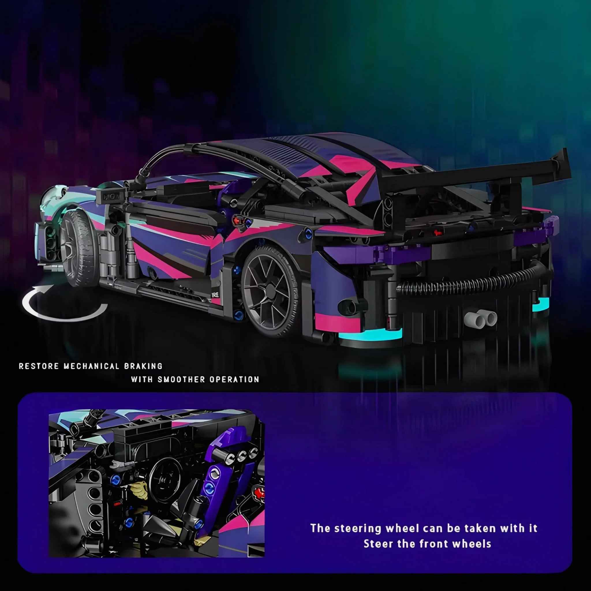 Porsche 911 Cyberpunk Edition 1115pcs