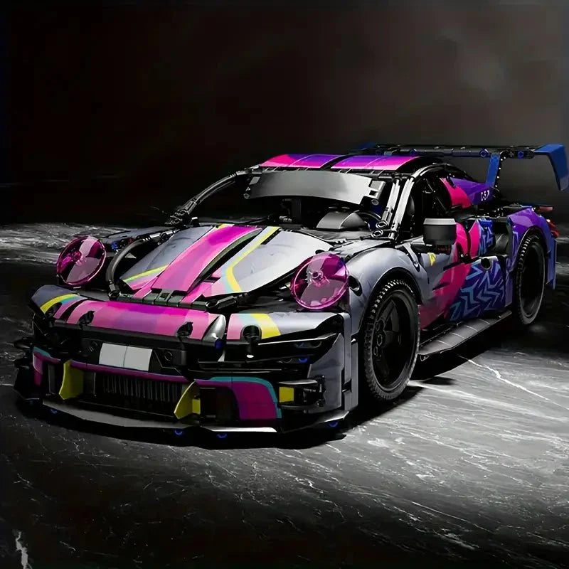 Porsche 911 RSR Cyberpunk 1611pcs
