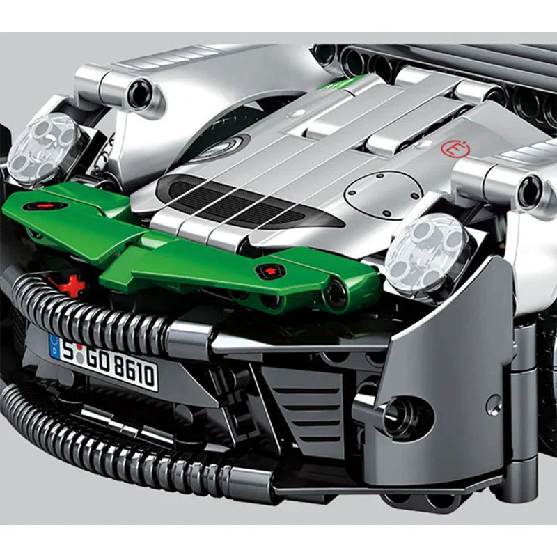Porsche 911 Spyder Remote Controlled 1016pcs