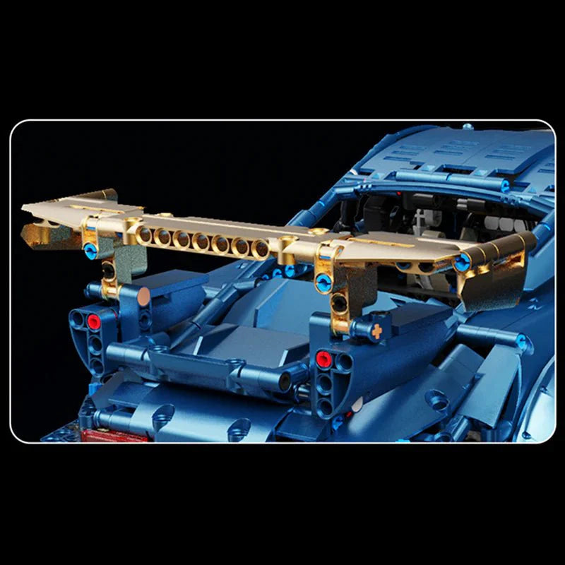Porsche 911 Widebody Blue 2124pcs