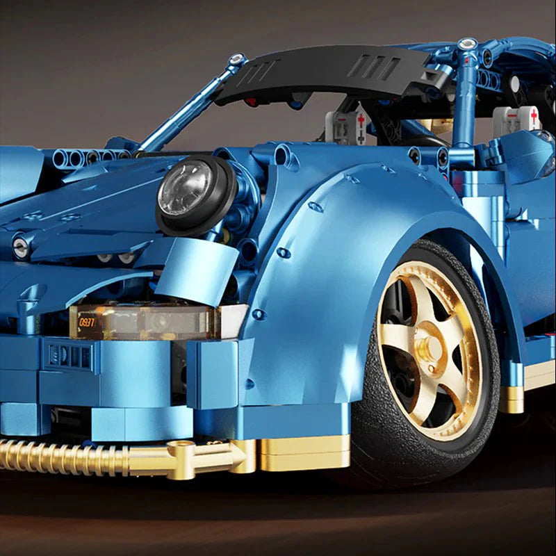 Porsche 911 Widebody Blue 2124pcs