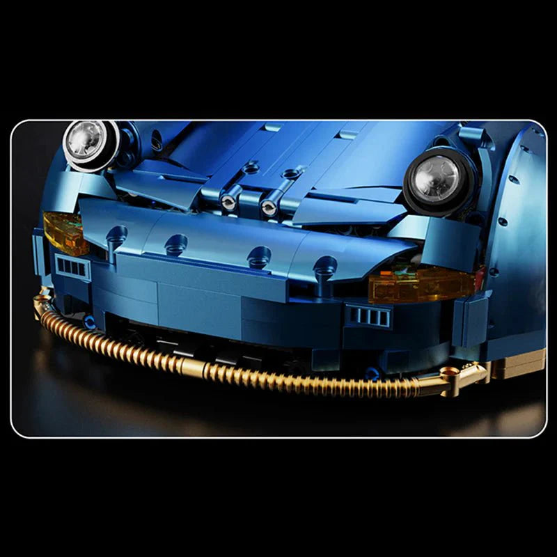 Porsche 911 Widebody Blue 2124pcs