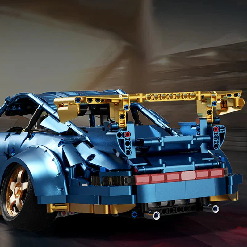 Porsche 911 Widebody Blue 2124pcs