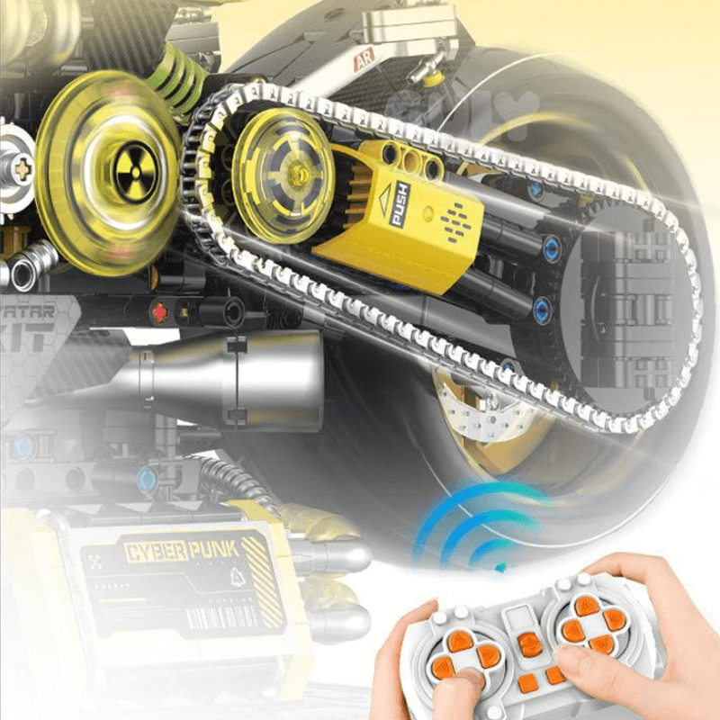 Roadster Devil Cyberpunk | 2751pcs