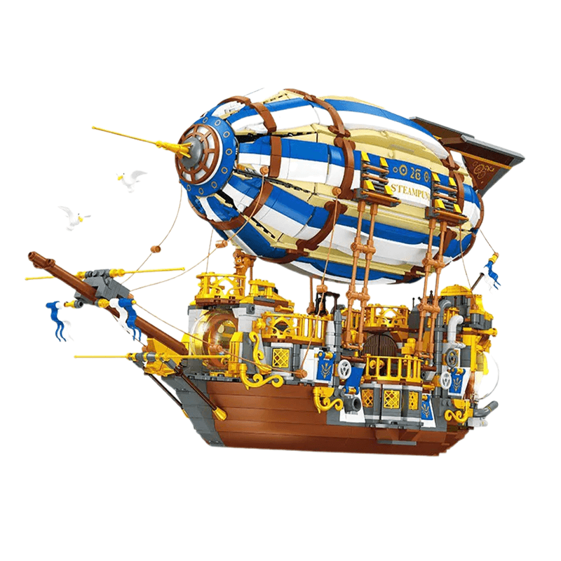 SteamPunk Airship | 3271pcs