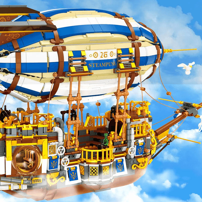 SteamPunk Airship | 3271pcs