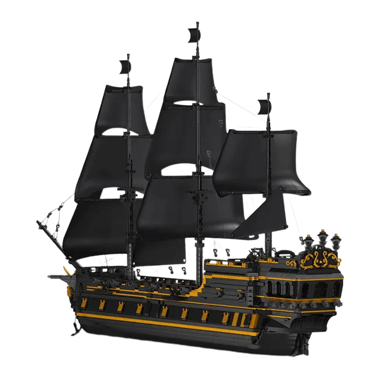 Black Pirate Ship | 5265pcs