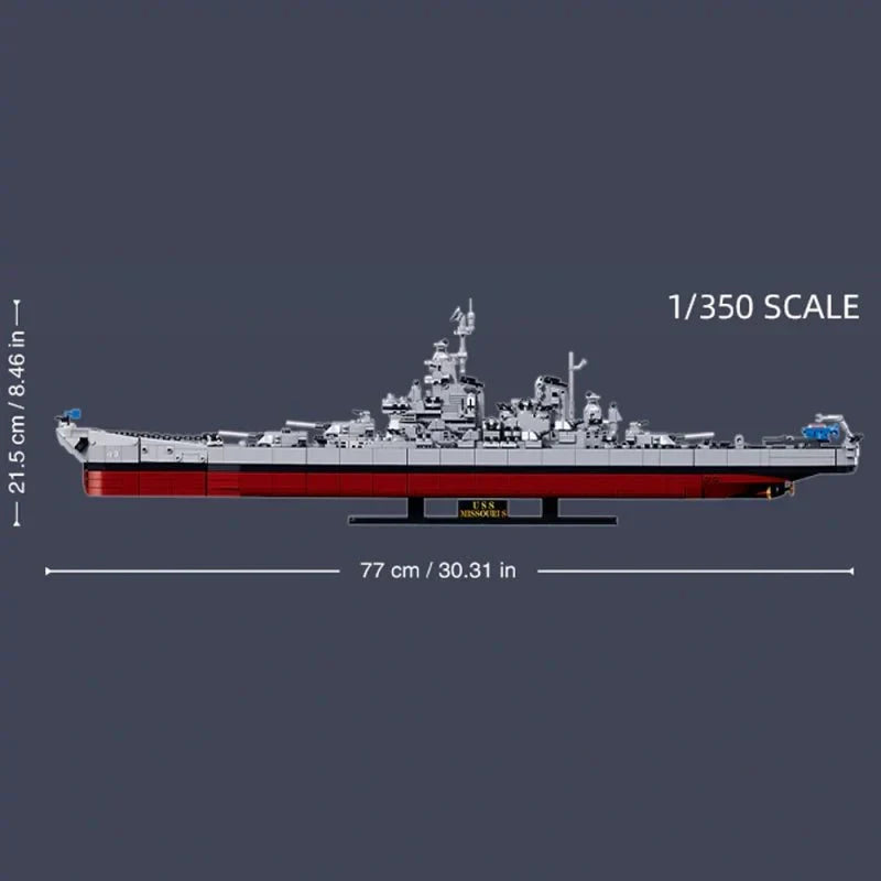USS Missouri 1945 | 1739pcs