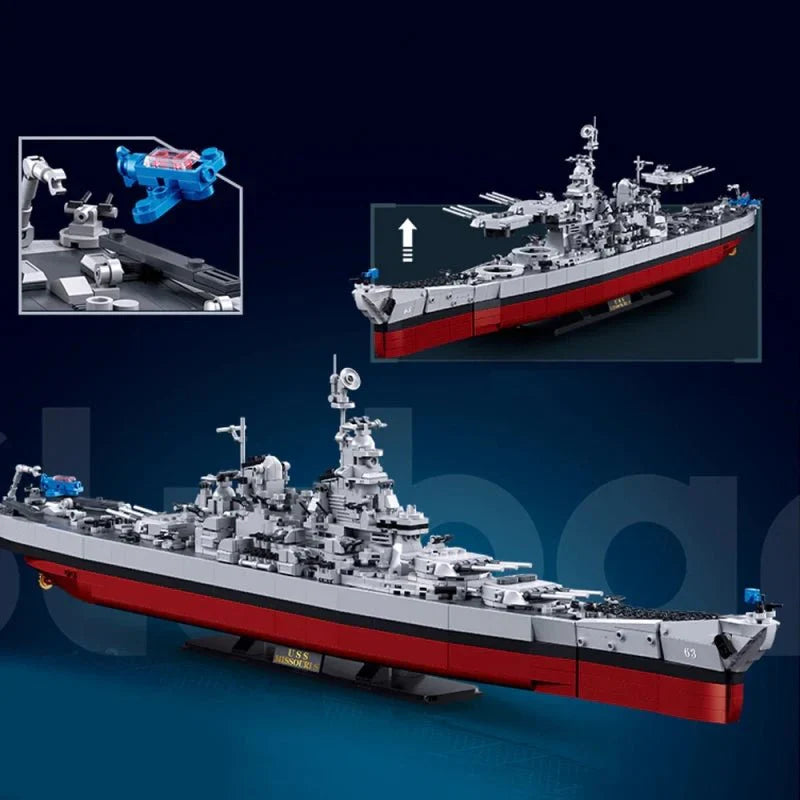 USS Missouri 1945 | 1739pcs