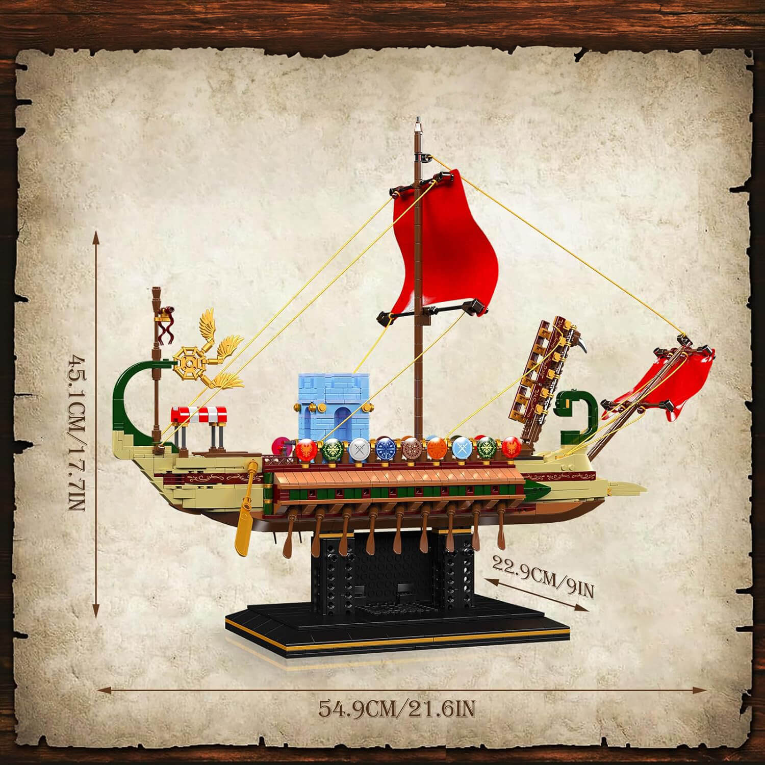 Viking Warship | 1465pcs