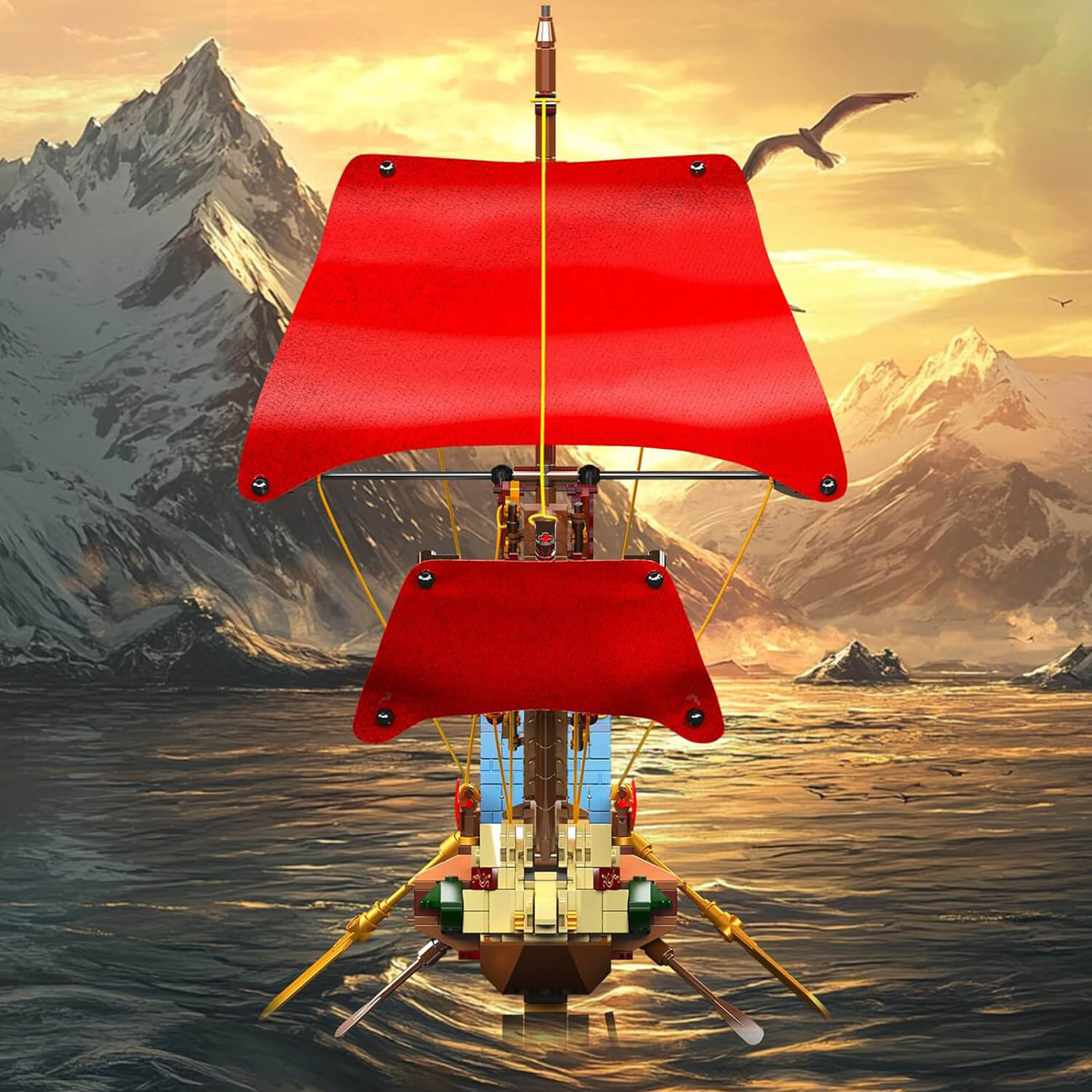 Viking Warship | 1465pcs