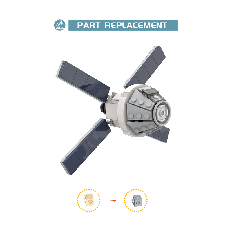 1:110 Orion Spacecraft | 174pcs