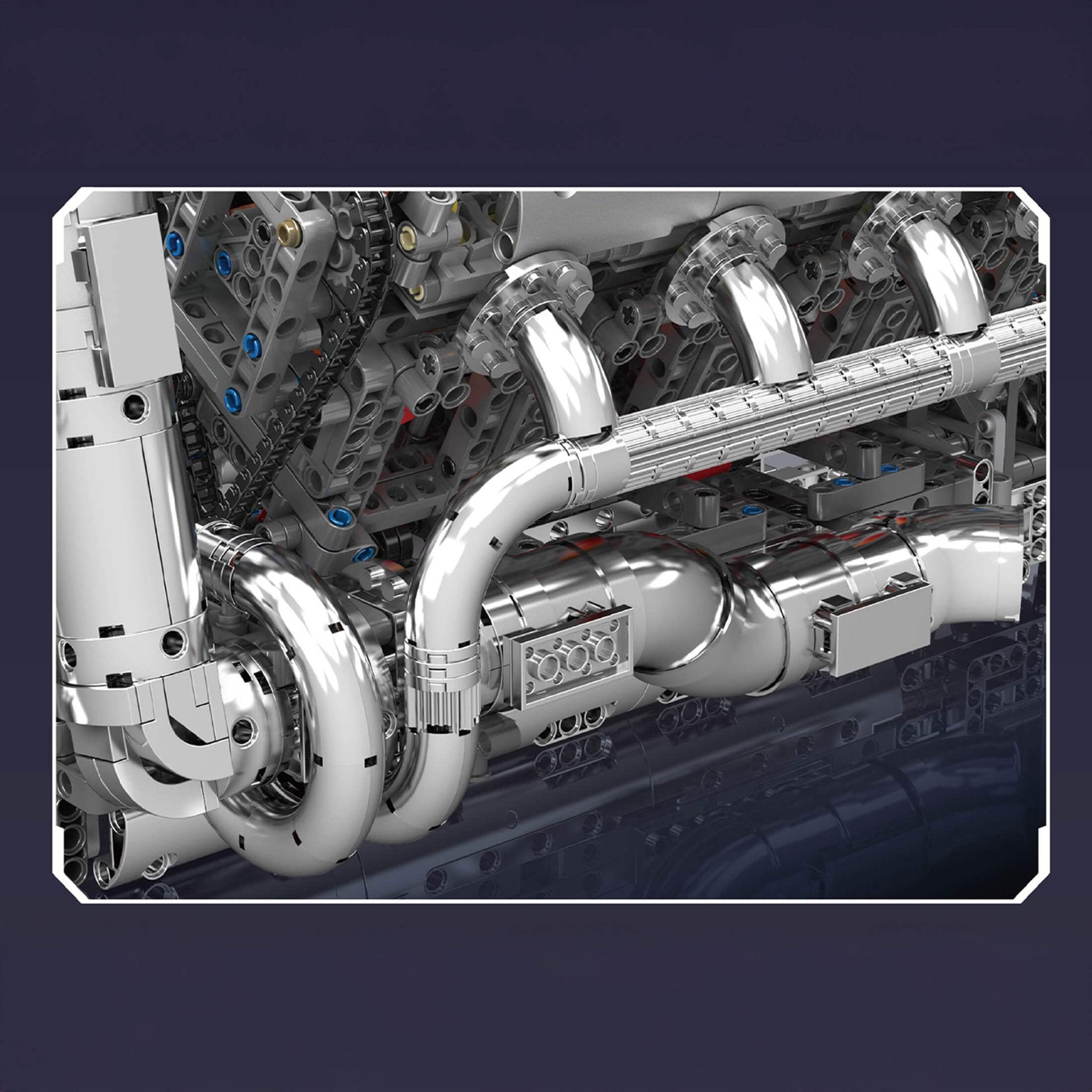 5.5L AMG V8 Engine & Gearbox | 2898pcs