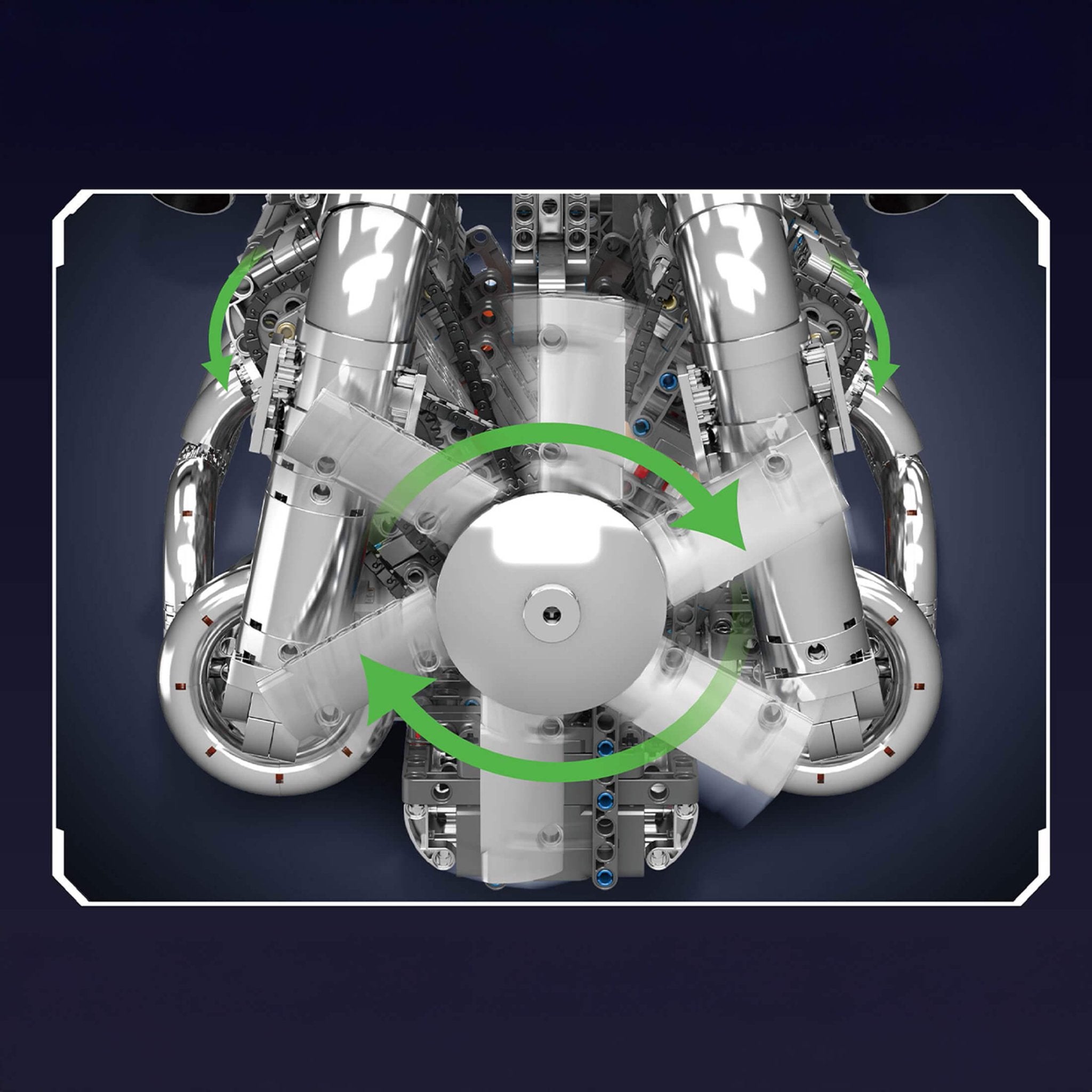 5.5L AMG V8 Engine & Gearbox | 2898pcs