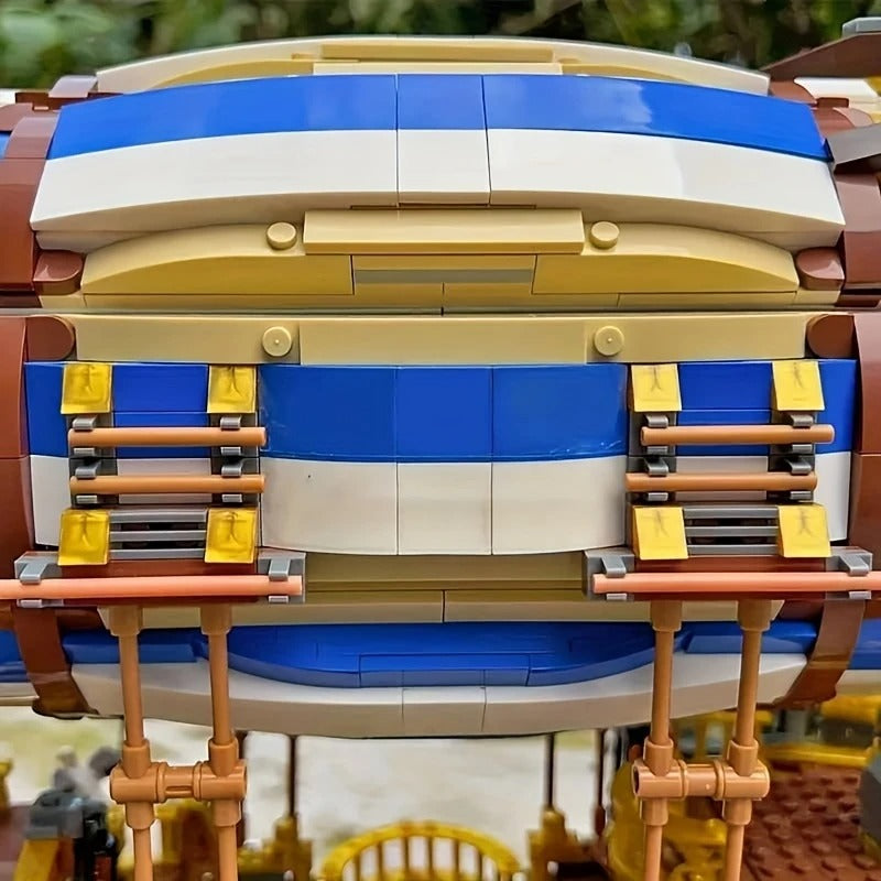SteamPunk Airship | 3271pcs