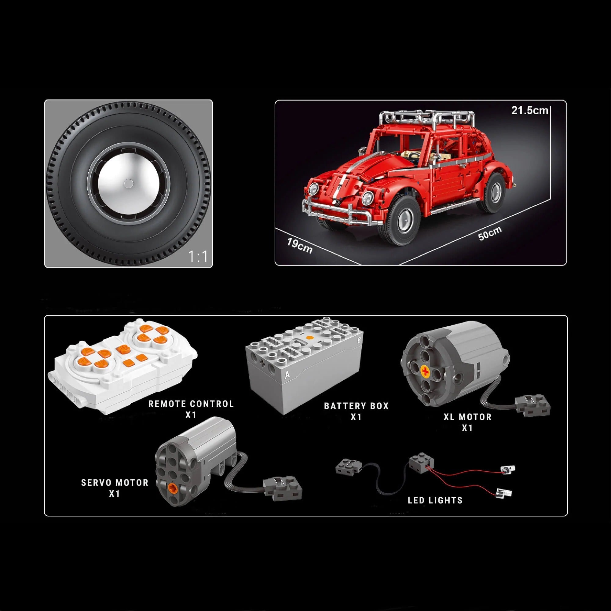 VW Beetle Classics 2660pcs