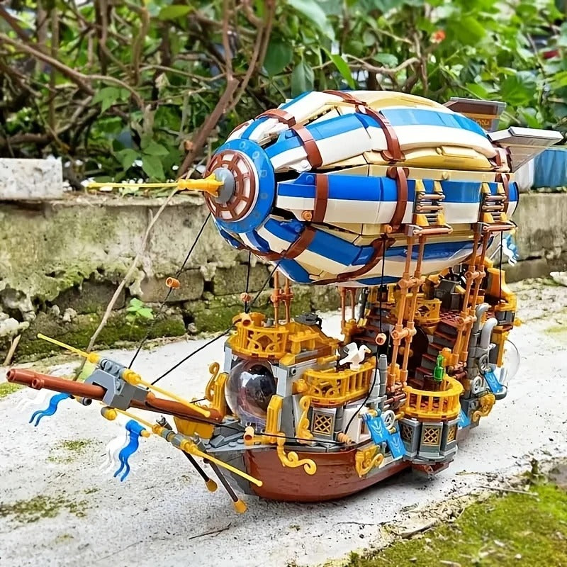 SteamPunk Airship | 3271pcs