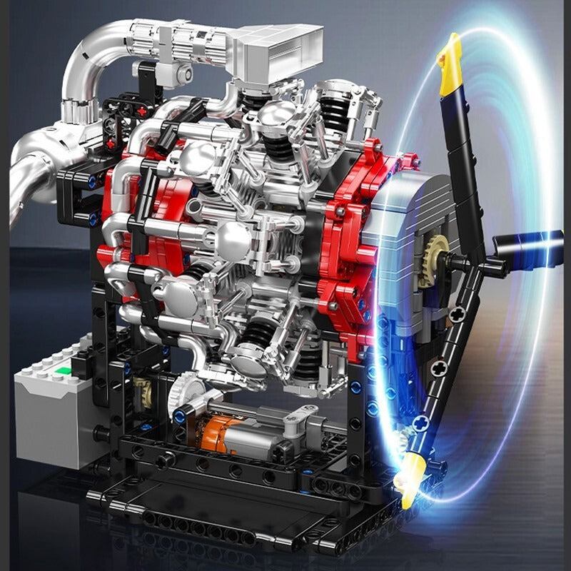 Aircraft Engine Kit | 1147pcs