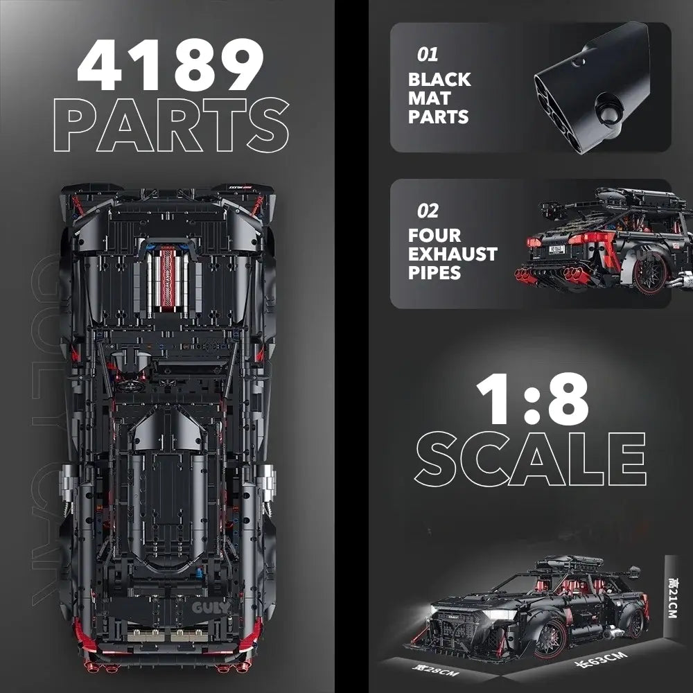 Audi RS6 Turbocharged | 3332pcs