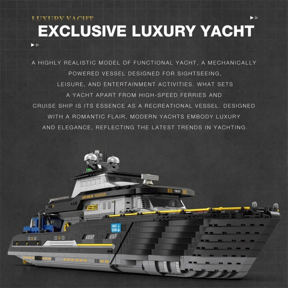 Luxury Yacht | 4421pcs