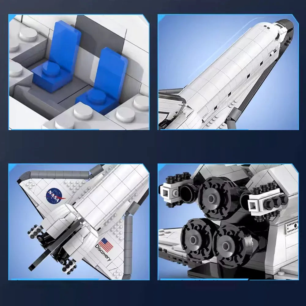 NASA Space Shuttle Discovery | 1827pcs