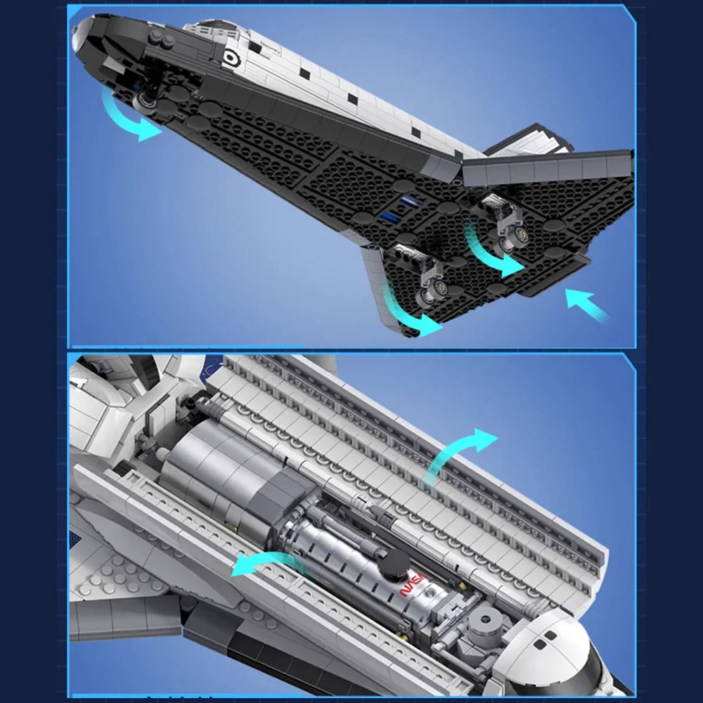 NASA Space Shuttle Discovery | 1827pcs