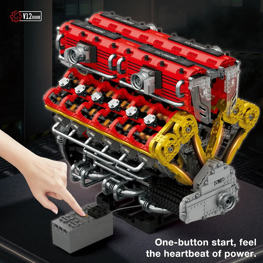 Naturally Aspired V12 Engine | 4719pcs