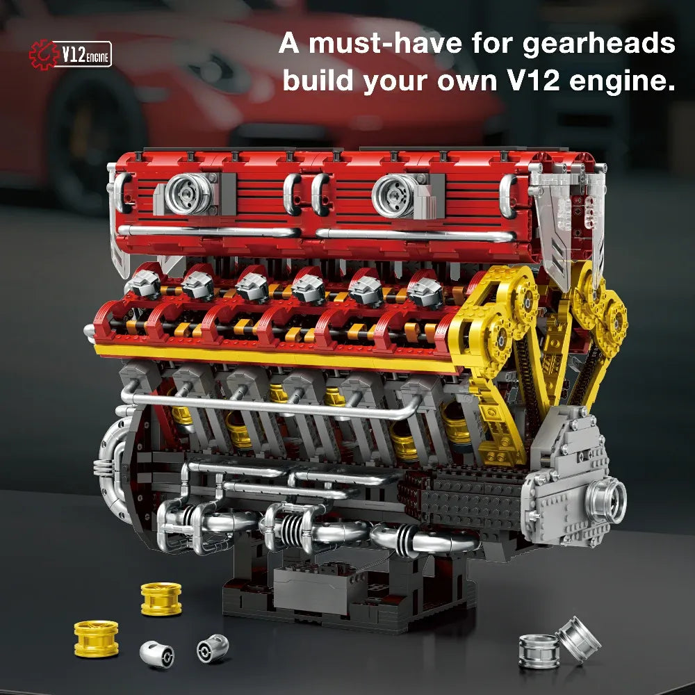 Naturally Aspired V12 Engine | 4719pcs