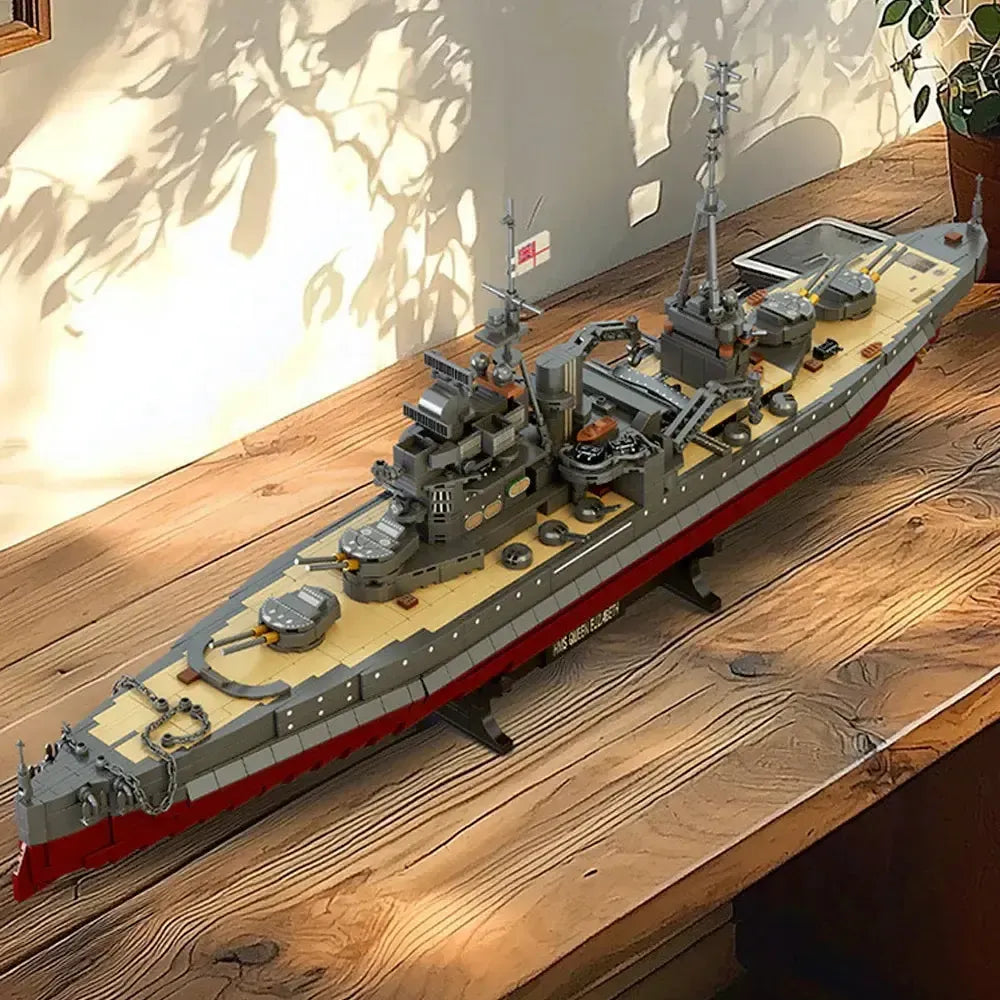 Queen Elizabeth Class Battleship Military | 2277pcs